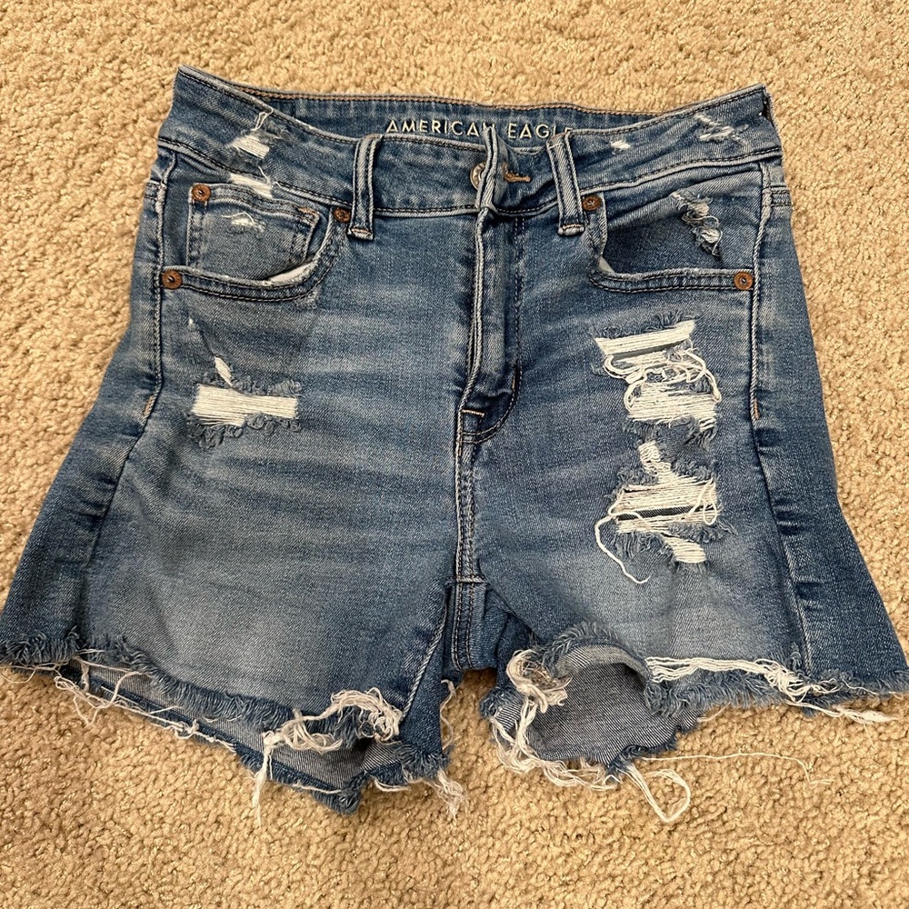 American eagle jean shorts